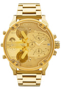  Shop Authentic Diesel Mr Daddy 2.0 Gold Dial Gold Steel Strap Watch For Men - DZ7399 - Luxxuri