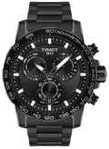  Shop Authentic Tissot Supersport Chrono Black Dial Black Steel Strap Watch For Men - T125.617.33.051.00 - Luxxuri