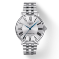  Shop Authentic Tissot T Classic Carson Premium Powermatic 80 Silver Dial Silver Steel Strap Watch For Men - T122.407.11.033.00 - Luxxuri