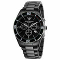  Shop Authentic Emporio Armani Black Ceramic Chronograph Black Dial Watch For Men - AR1421 - Luxxuri