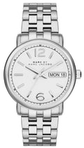  Shop Authentic Marc Jacobs Fergus White Dial Silver Steel Strap Watch for Women - MBM8646 - Luxxuri