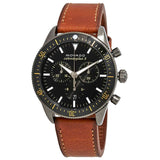  Shop Authentic Movado Heritage Series 29mm Calendoplan Chronograph Black Dial Brown Leather Strap Watch For Men - 3650060 - Luxxuri