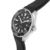  Shop Authentic Tag Heuer Aquaracer Quartz Black Dial Black Rubber Strap Watch for Men -  WAY101A.FT6141 - Luxxuri