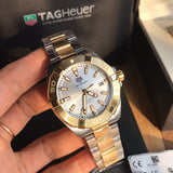  Shop Authentic Tag Heuer Aquaracer Silver Dial Two Tone Steel Strap Watch for Women - WBD1120.BB0930 - Luxxuri
