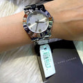  Shop Authentic Marc Jacobs Amy Silver Dial Silver Steel Strap Watch for Women - MBM3181 - Luxxuri