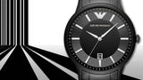  Shop Authentic Emporio Armani Renato Quartz Black Dial Black Steel Strap Watch For Men - AR11079 - Luxxuri