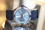  Shop Authentic Breitling Super Chronomat Automatic 38 Diamonds Blue Dial Blue Rubber Strap Watch for Women - A17356531C1S1 - Luxxuri