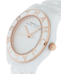  Shop Authentic Marc Jacobs Blade White Dial White Ceramic Strap Watch for Women - MBM9502 - Luxxuri