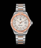  Shop Authentic Tag Heuer Aquaracer Quartz White Dial Silver Strap Watch for Men - WAY1150.BD0911 - Luxxuri