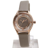  Shop Authentic Marc Jacobs Tether Grey Dial Grey Leather Strap Watch for Women - MBM1375 - Luxxuri