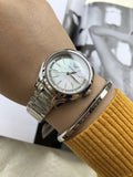  Shop Authentic Emporio Armani Valeria Quartz Mother of Pearl Dial Silver Steel Strap Watch For Women - AR11030 - Luxxuri