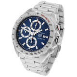  Shop Authentic Tag Heuer Formula 1 Automatic Chronograph Blue Dial Silver Strap Watch for Men - CAZ2015.BA0876 - Luxxuri
