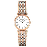  Shop Authentic Longines La Grande Classique De Longines White Dial Two Tone Mesh Bracelet Watch for Women - L4.209.1.91.7 - Luxxuri
