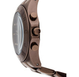  Shop Authentic Marc Jacobs Blade Chronograph Brown Dial Brown Steel Strap Watch for Women - MBM3121 - Luxxuri