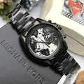 Michael Kors Bradshaw Hungry Black Dial Black Steel Strap Watch for Women - MK6271