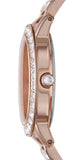  Shop Authentic Fossil Jesse Crystal Rose Gold Dial Rose Gold Steel Strap Watch for Women - ES3020 - Luxxuri