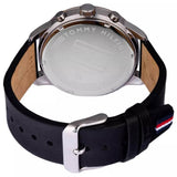  Shop Authentic Tommy Hilfiger Daniel Black Dial Black Leather Strap Watch for Men - 1710381 - Luxxuri