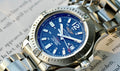  Shop Authentic Breitling Colt Automatic 44mm Blue Dial Silver Steel Strap Mens Watch - A1738811/C906/173A - Luxxuri