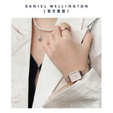  Shop Authentic Daniel Wellington Quadro Pressed Melrose Pink Dial Pink Mesh Bracelet Watch For Women - DW00100510 - Luxxuri