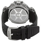  Shop Authentic Tissot T Race Chronograph White Dial Black Silicone Strap Watch For Men - T115.417.27.011.00 - Luxxuri