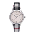  Shop Authentic Burberry Classic Stone Silver Dial Horseberry Black Leather Strap Watch for Women - BU10103 - Luxxuri