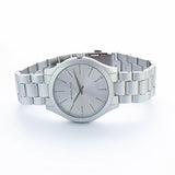  Shop Authentic Michael Kors Slim Runway Silver Dial Silver Steel Strap Watch For Women - MK4502 - Luxxuri