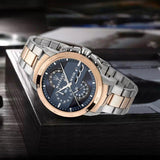  Shop Authentic Maserati Ingegno Chronograph Blue Dial Two Tone Steel Strap Watch for Men - R8873619002 - Luxxuri