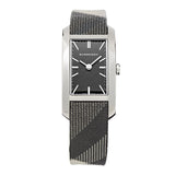  Shop Authentic Burberry The Pioneer Black Dial Leather Strap Watch for Women - BU9505 - Luxxuri