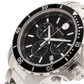  Shop Authentic Movado Series 800 Chronograph Black Dial Silver Steel Strap Watch For Men - 2600142 - Luxxuri