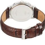  Shop Authentic Guess Wafer Quartz White Dial Brown Leather Strap Watch For Men - W70016G2 - Luxxuri