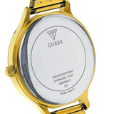  Shop Authentic Guess Soiree Diamonds Gold Dial Gold Mesh Bracelet Watch for Women - GW0402L2 - Luxxuri
