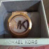 Shop Authentic Michael Kors Runway Rose Gold Dial Rose Gold Steel Strap Watch For Women - MK5853 - Luxxuri