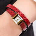  Shop Authentic Gucci G Frame White Dial Red Leather Strap Watch For Women - YA128524 - Luxxuri