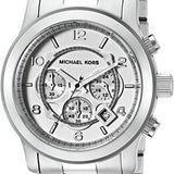  Shop Authentic Michael Kors Runway Silver Dial Silver Steel Strap Watch for Men- MK8086 - Luxxuri