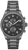  Shop Authentic Hugo Boss View Chronograph Grey Dial Grey Steel Strap Watch For Men - 1513991 - Luxxuri