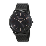  Shop Authentic Calvin Klein Minimal Black Dial Black Mesh Bracelet Watch for Men - K3M21421 - Luxxuri