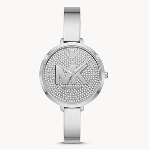 Shop Authentic Michael Kors Charley Quartz Crystals Silver Dial Silver Steel Strap Watch For Women - MK4432 - Luxxuri