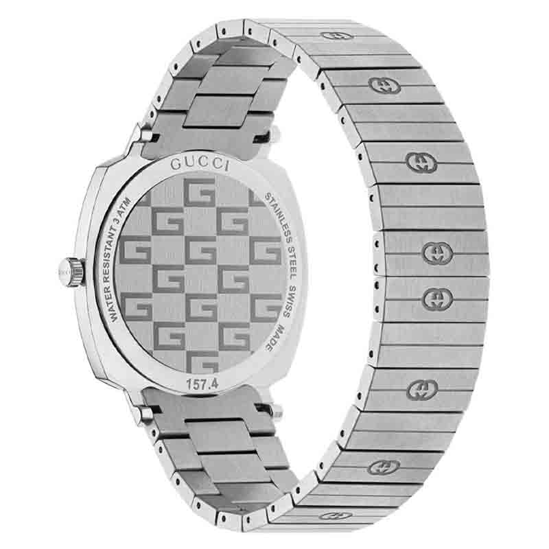  Shop Authentic Gucci Grip Disney Mickey Mouse Silver Dial Silver Steel Strap Watch For Women - YA157418 - Luxxuri