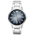  Shop Authentic Emporio Armani Renato Quartz Blue Dial Silver Steel Strap Watch For Men - AR11182 - Luxxuri
