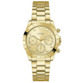  Shop Authentic Guess Eclipse Gold Dial Gold Steel Strap Watch for Women - GW0314L2 - Luxxuri