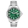  Shop Authentic Tag Heuer Aquaracer Green Dial Watch for Men - WAY2015.BA0927 - Luxxuri