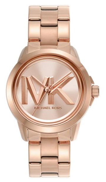  Shop Authentic Michael Kors Brynn Analog Rose Gold Dial Rose Gold Steel Strap Watch For Women - MK7318 - Luxxuri