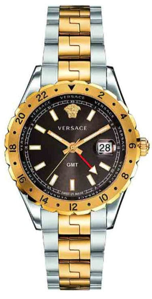  Shop Authentic Versace Hellenyium Quartz Brown Dial Two Tone Steel Strap Watch For Men - V11040015 - Luxxuri