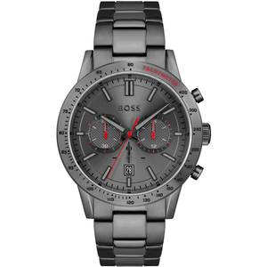  Shop Authentic Hugo Boss Allure Chronograph Grey Dial Grey Steel Strap Watch for Men - 1513924 - Luxxuri