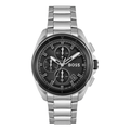  Shop Authentic Hugo Boss Volane Black Dial Silver Steel Strap Watch for Men - 1513949 - Luxxuri