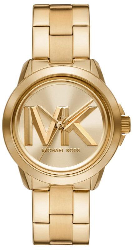  Shop Authentic Michael Kors Bryn Quartz Gold Dial Gold Steel Strap Watch For Women - MK7317 - Luxxuri