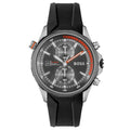  Shop Authentic Hugo Boss Globetrotter Grey Dial Black Silicone Strap Watch for Men - 1513931 - Luxxuri