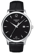 Shop Authentic Tissot T Classic Tradition Black Dial Black Leather Strap Watch For Men - T063.610.16.057.00 - Luxxuri