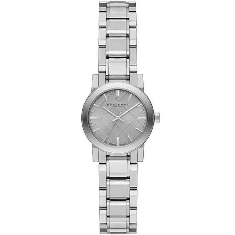  Shop Authentic Burberry The City Diamonds Silver Dial Silver Steel Strap Watch for Women - BU9229 - Luxxuri