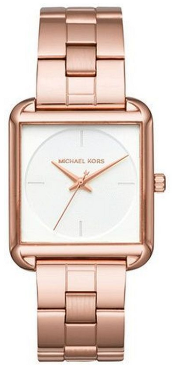  Shop Authentic Michael Kors Lake Quartz White Dial Rose Gold Steel Strap Watch For Women - MK3645 - Luxxuri